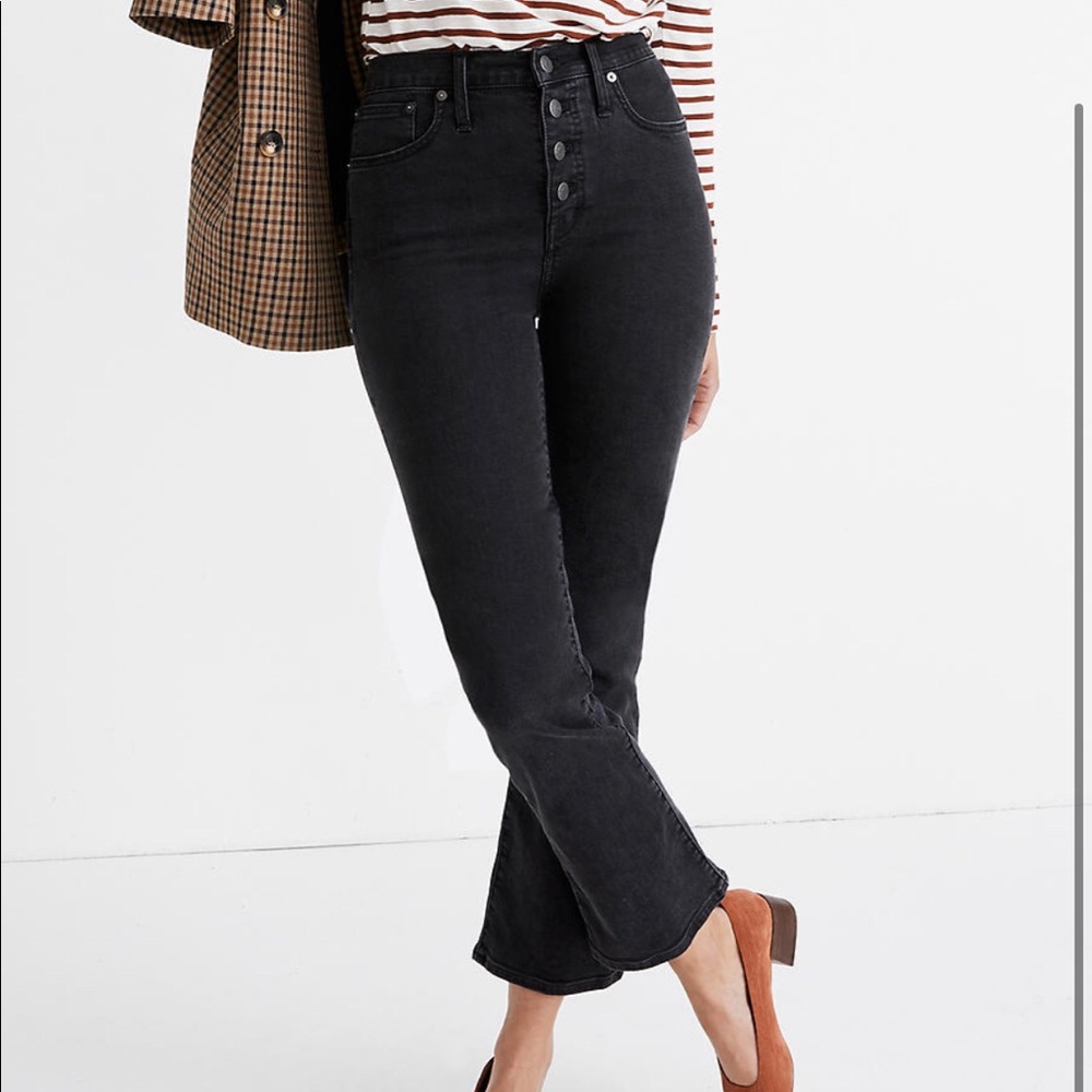Madwell Cali deni boot jeans - button front